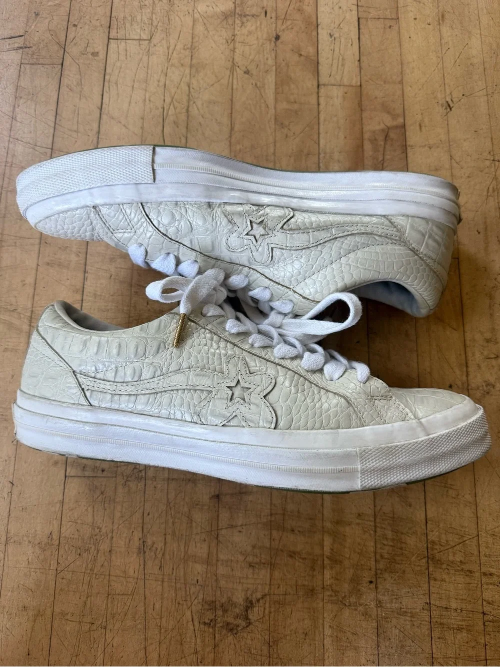 GOLF LE FLEUR X CONVERSE Men's Gator Lace Up Low Top Sneakers Frozen Dew US 10.5 - Picture 2 of 11